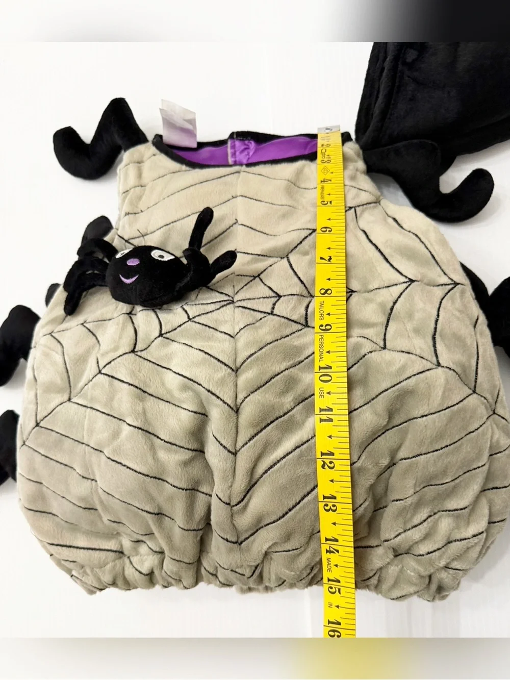 Cute Itsy Bitsy Spider Costume With Hat Size Up to 24 Months